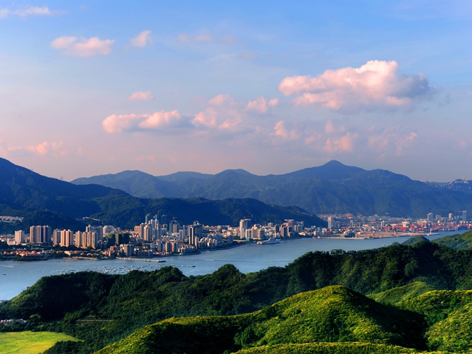沙頭角全景