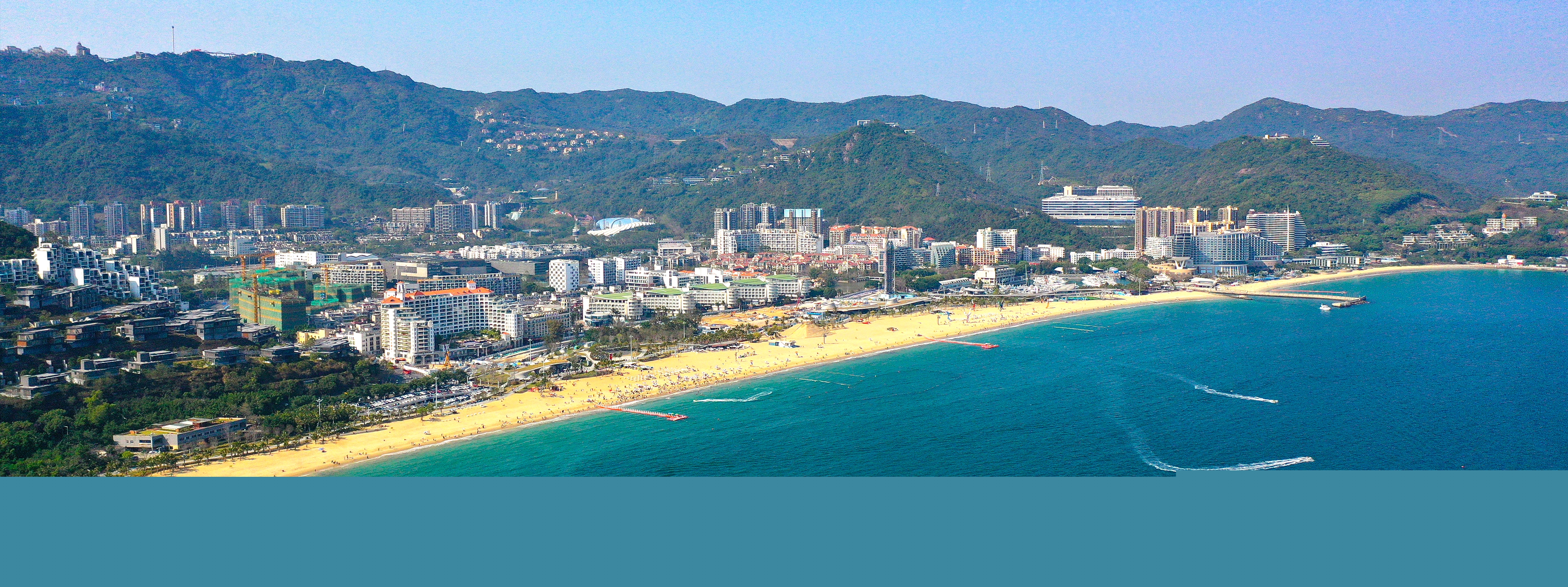 An aerial view of Dameisha